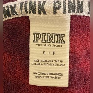 PINK Women’s red tie-dye long-sleeve shirt